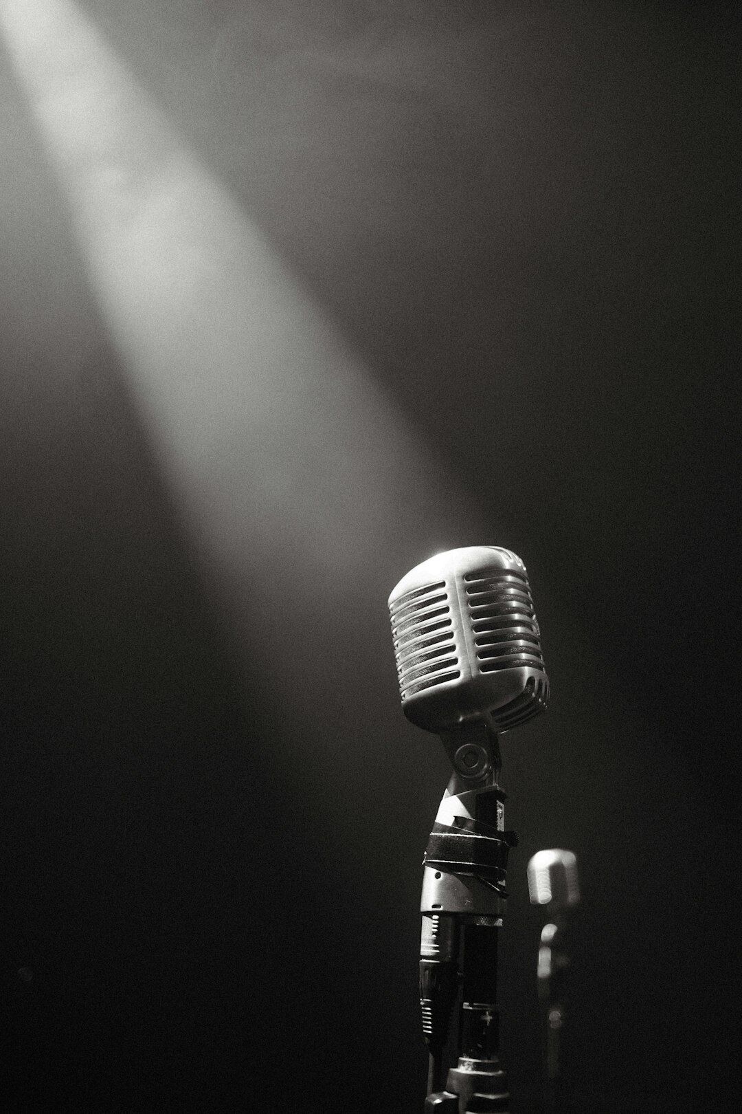 vintage radio microphone